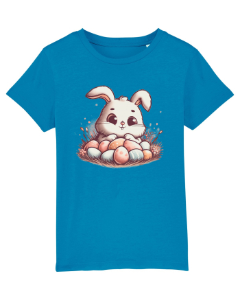 Easter Mood - iepuras dragut cu oua colorate Azur