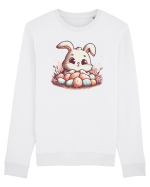 Easter Mood - iepuras dragut cu oua colorate Bluză mânecă lungă Unisex Rise