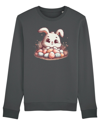 Easter Mood - iepuras dragut cu oua colorate Anthracite