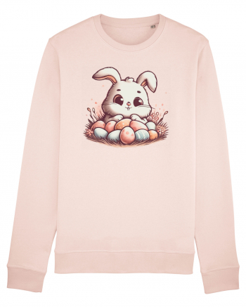 Easter Mood - iepuras dragut cu oua colorate Candy Pink