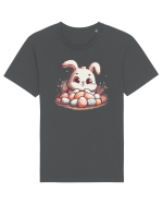 Easter Mood - iepuras dragut cu oua colorate Tricou mânecă scurtă Unisex Rocker