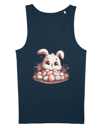 Easter Mood - iepuras dragut cu oua colorate Navy