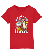 Llama Fotbalistă Tricou mânecă scurtă  Copii Mini Creator