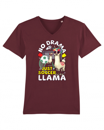 Llama Fotbalistă Burgundy