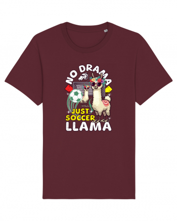 Llama Fotbalistă Burgundy