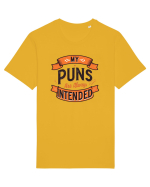 My puns are always intended Tricou mânecă scurtă Unisex Rocker