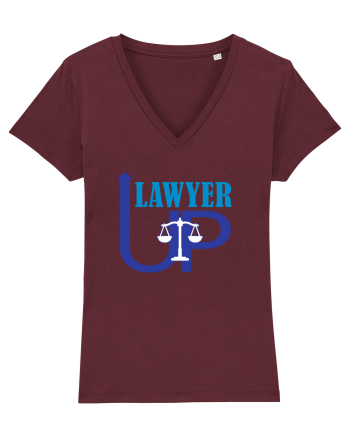Lawyer Up Burgundy