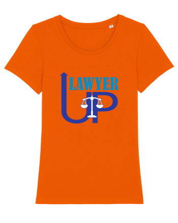 Lawyer Up Bright Orange