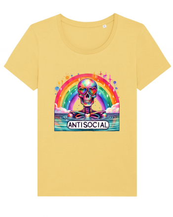 Antisocial Rainbow Skull Jojoba
