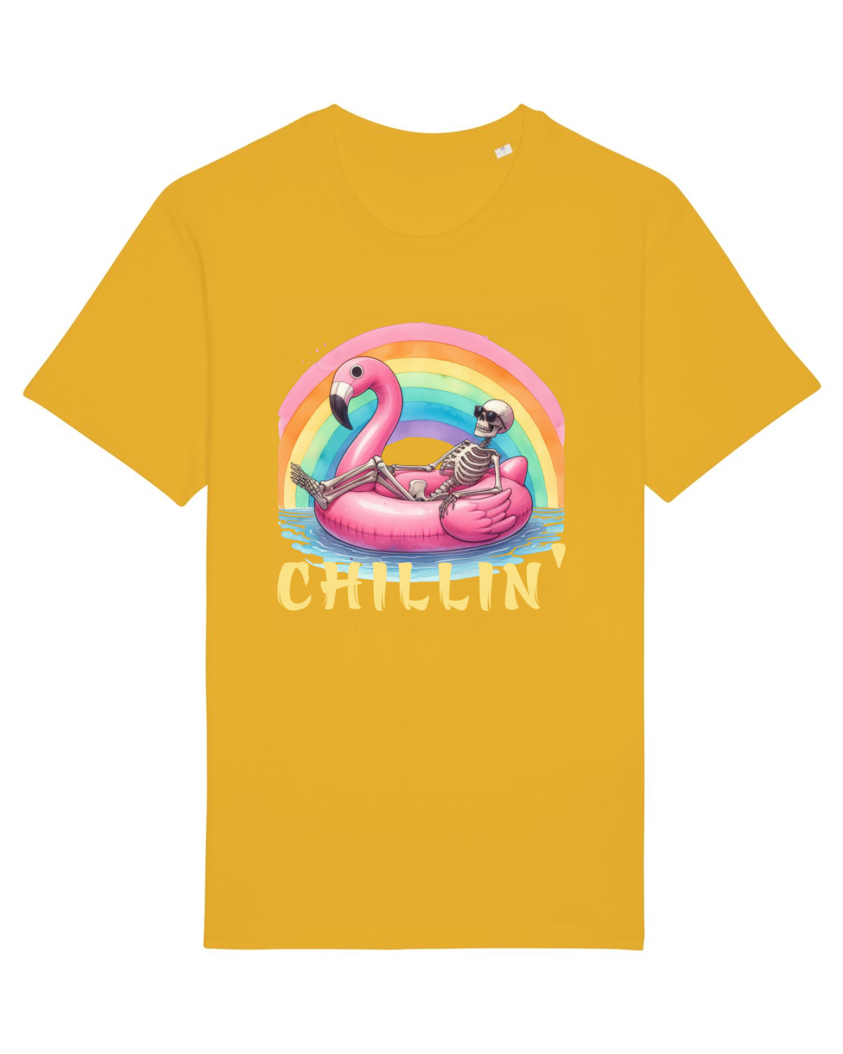 Tricou mânecă scurtă Unisex Rocker Spectra Yellow