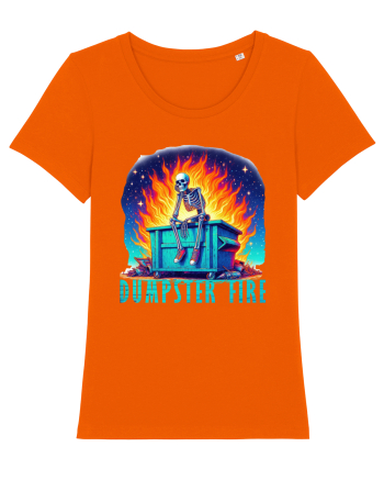 Dumpster Fire Bright Orange