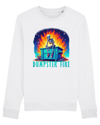 Dumpster Fire White