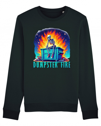 Dumpster Fire Bluză mânecă lungă Unisex Rise