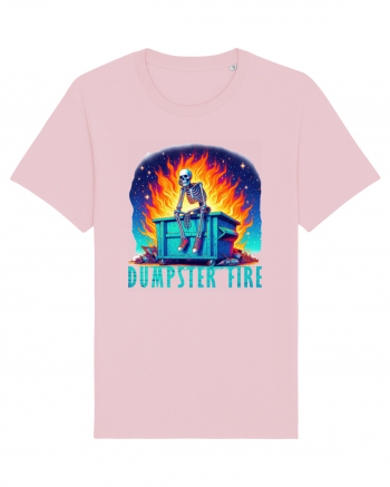 Dumpster Fire Cotton Pink