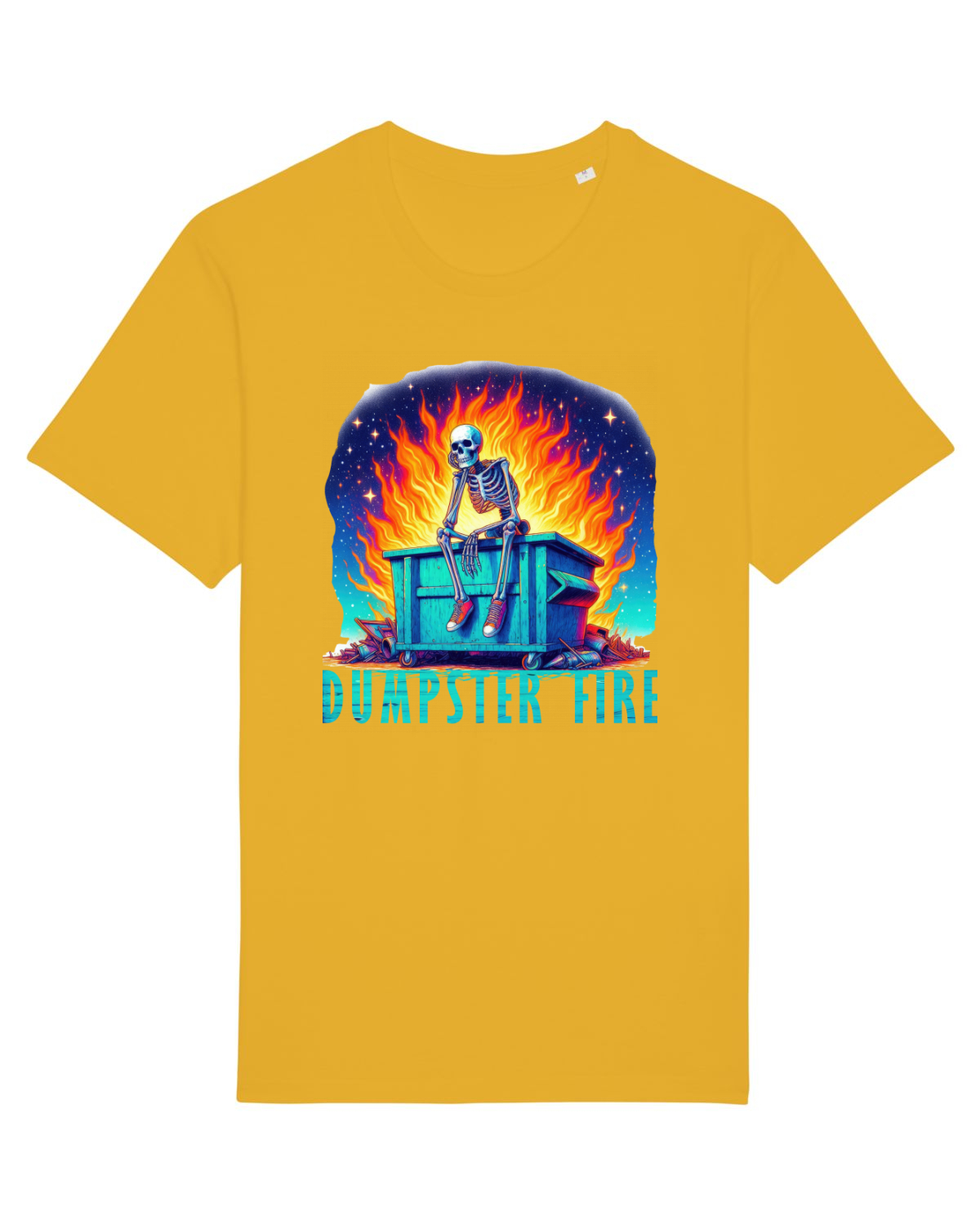 Tricou mânecă scurtă Unisex Rocker Spectra Yellow