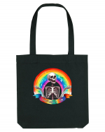 Antisocial Rainbow Skull Sacoșă textilă