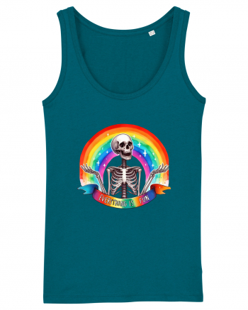 Antisocial Rainbow Skull Ocean Depth