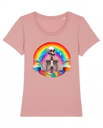 Antisocial Rainbow Skull Canyon Pink