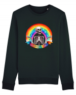 Antisocial Rainbow Skull Bluză mânecă lungă Unisex Rise