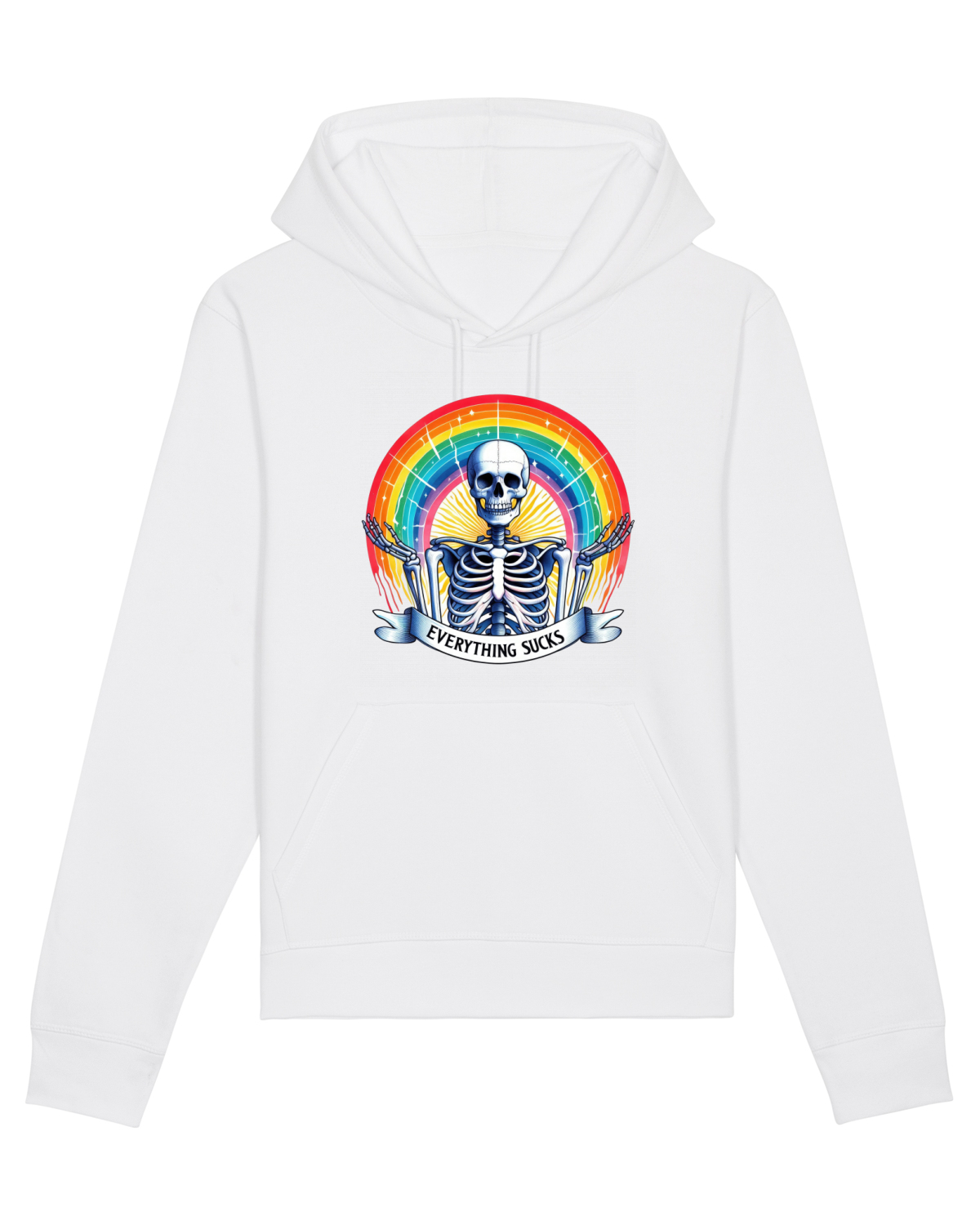 Hanorac Unisex Drummer White