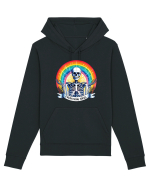 Antisocial Rainbow Skull Hanorac Unisex Drummer