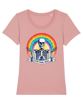 Antisocial Rainbow Skull Canyon Pink