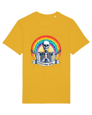 Antisocial Rainbow Skull Spectra Yellow