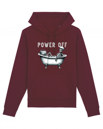 Power Off Burgundy