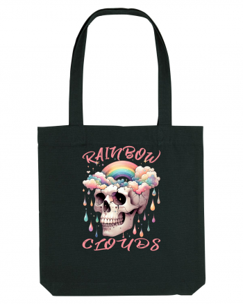 Rainbow Clouds Black