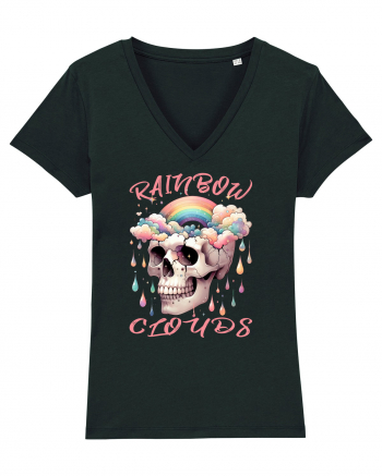 Rainbow Clouds Black