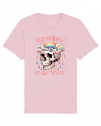 Rainbow Clouds Cotton Pink