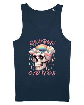 Rainbow Clouds Navy