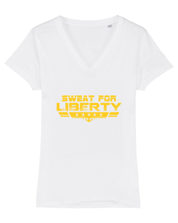 Sweat For Liberty White