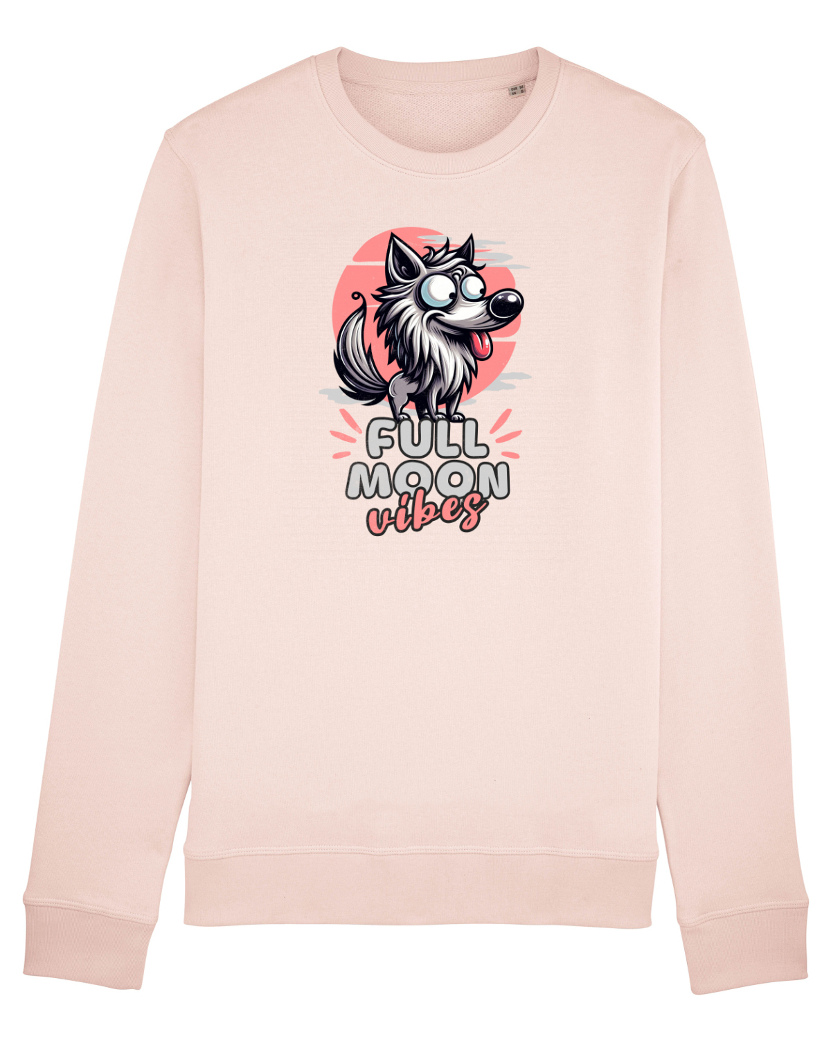 Bluză mânecă lungă Unisex Rise Candy Pink