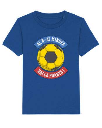 Fotbal Romania - Ai,n-ai mingea, dai la poarta Majorelle Blue