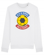 Fotbal Romania - Ai,n-ai mingea, dai la poarta Bluză mânecă lungă Unisex Rise