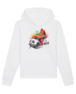 Fotbal Romania - Cu mingea la picior Hanorac Unisex Drummer