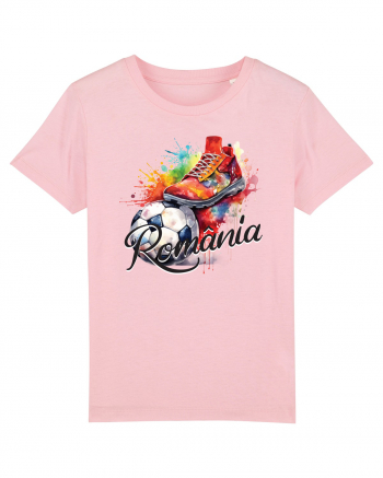 Fotbal Romania - Cu mingea la picior Cotton Pink