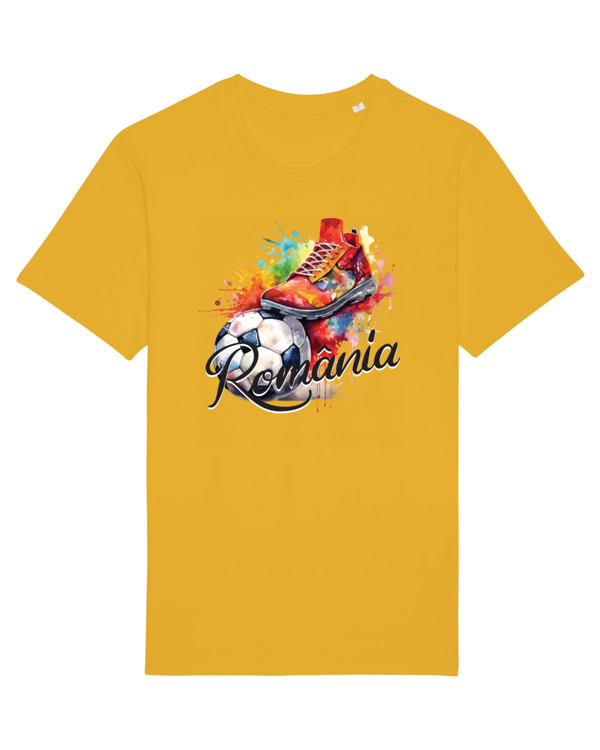 Tricou mânecă scurtă Unisex Rocker Spectra Yellow