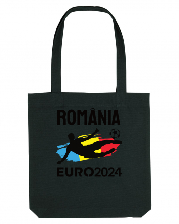 Suporter Romania - Euro 2024 jucator de fotbal Black