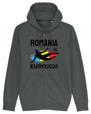 Suporter Romania - Euro 2024 jucator de fotbal Anthracite