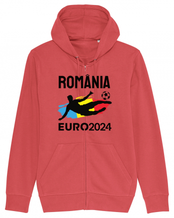 Suporter Romania - Euro 2024 jucator de fotbal Carmine Red