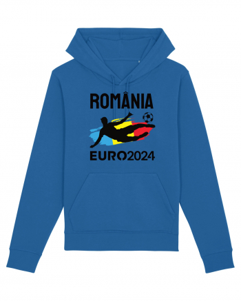 Suporter Romania - Euro 2024 jucator de fotbal Royal Blue