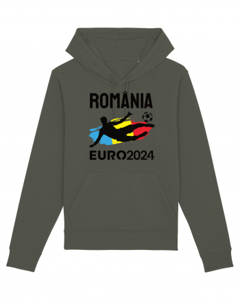 Suporter Romania - Euro 2024 jucator de fotbal Khaki