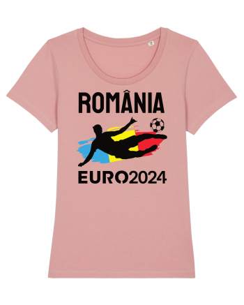 Suporter Romania - Euro 2024 jucator de fotbal Canyon Pink
