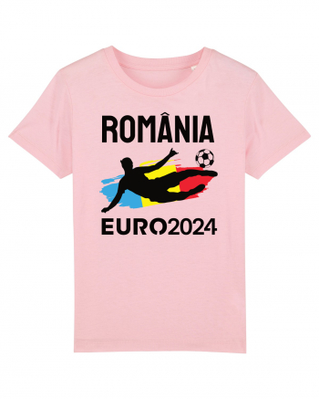 Suporter Romania - Euro 2024 jucator de fotbal Cotton Pink