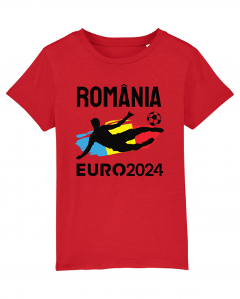 Suporter Romania - Euro 2024 jucator de fotbal Red