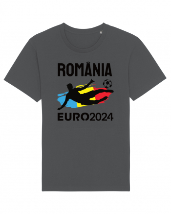 Suporter Romania - Euro 2024 jucator de fotbal Anthracite
