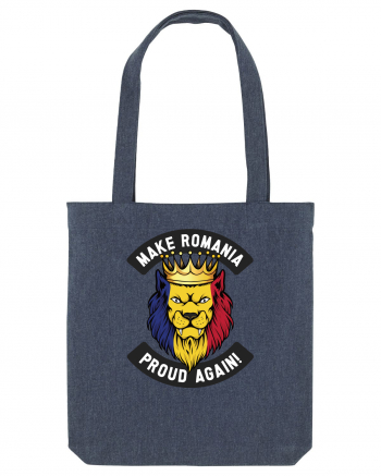 Suporter Romania - Make Romania proud again Midnight Blue