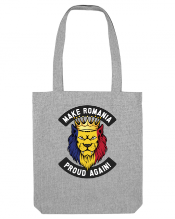 Suporter Romania - Make Romania proud again Heather Grey